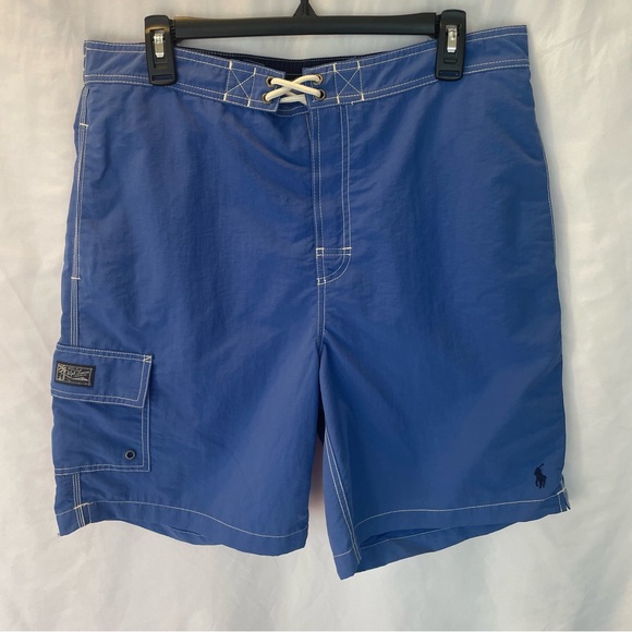 Polo Ralph Lauren Other - Polo Ralph Lauren Men’s Large Swimming Trunks Shorts Cargo Lined Bathing suit